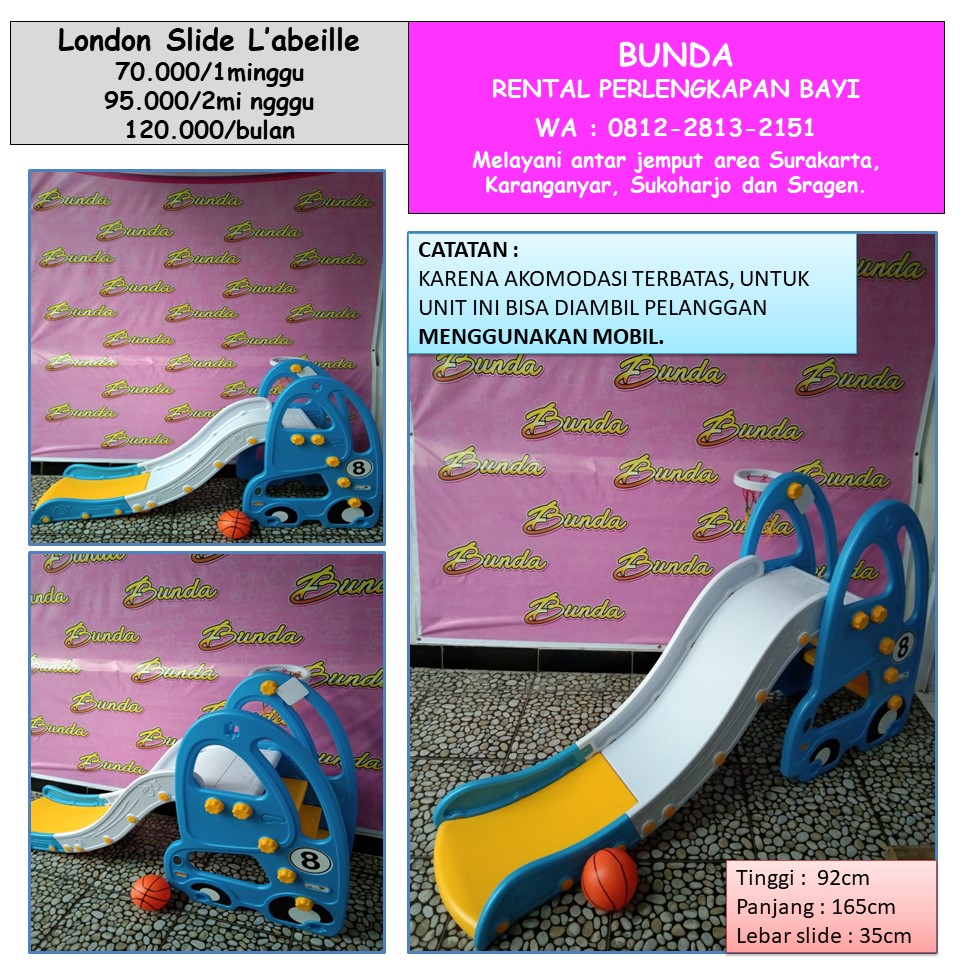 LONDON SLIDE L'ABEILLE BIRU 01