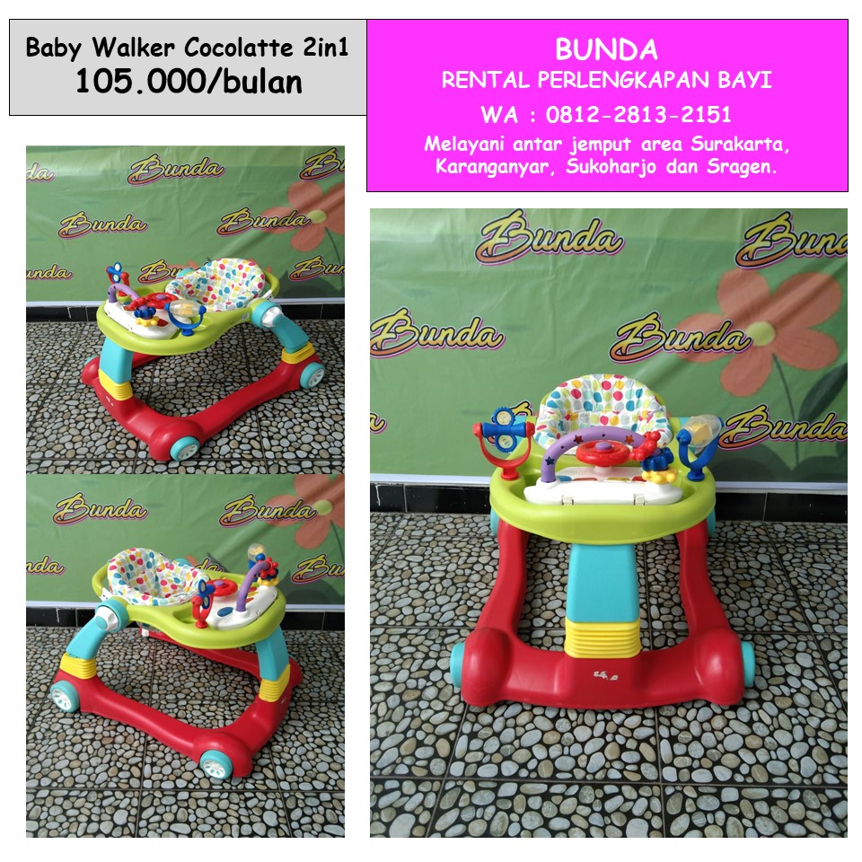 BABY WALKER COCOLATTE 2IN1