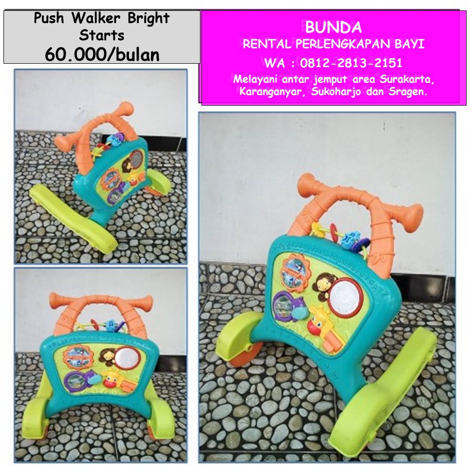 PUSH WALKER BRIGHT STARTS