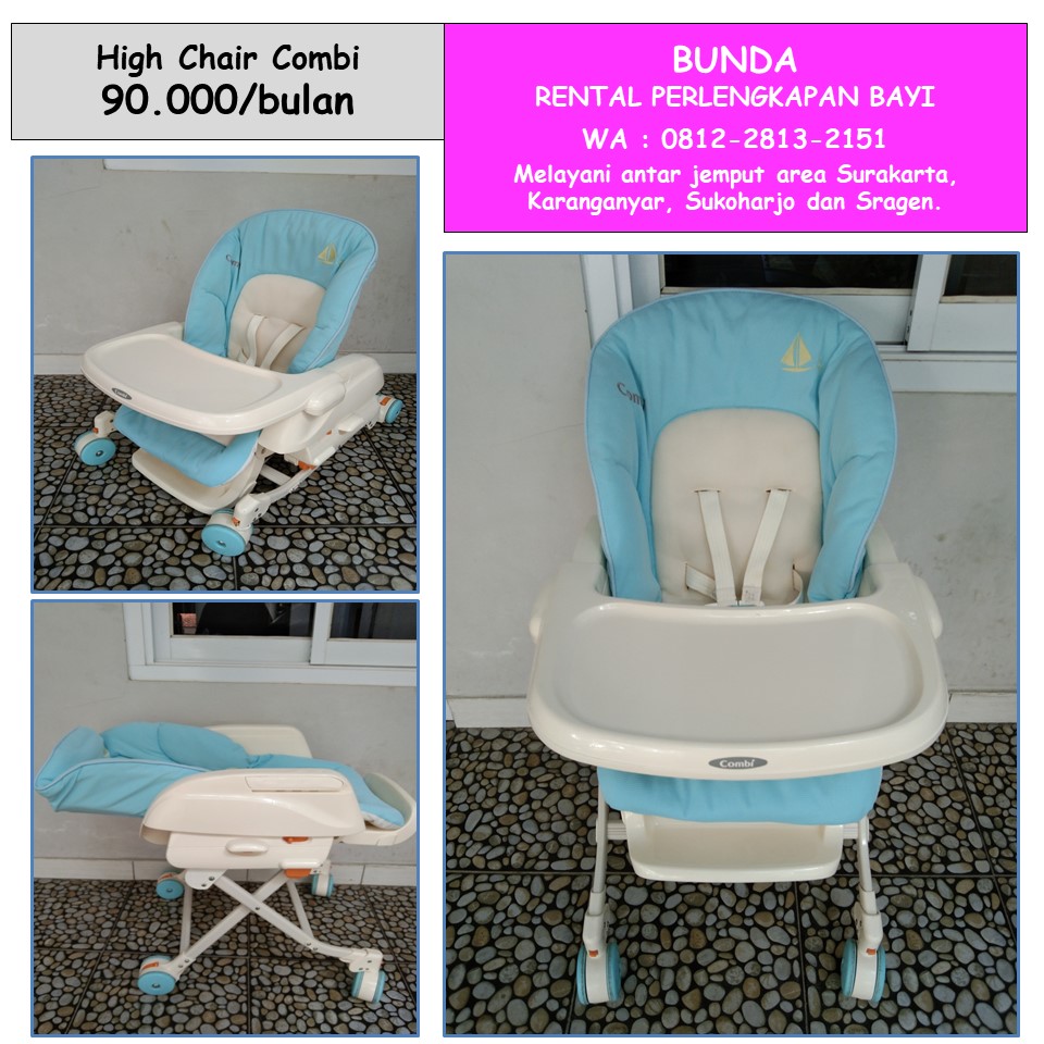 HIGH CHAIR COMBI BIRU