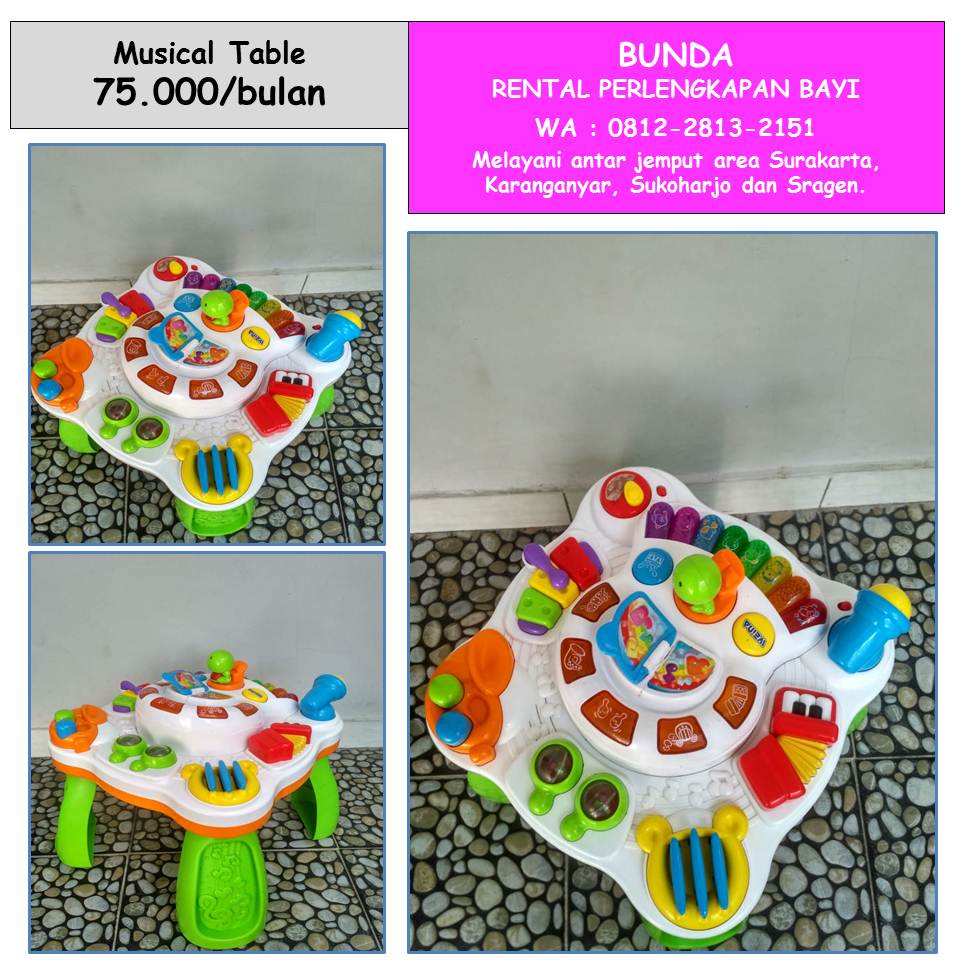 MUSICAL ACTIVITY TABLE WEINA