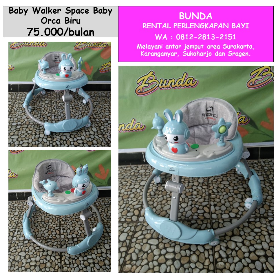 BABY WALKER SPACE BABY ORCA BIRU 01
