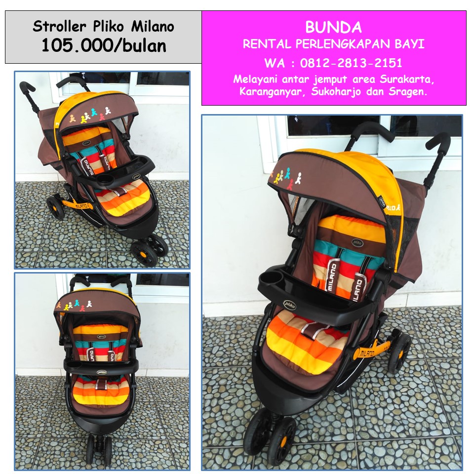 STROLLER PLIKO MILANO