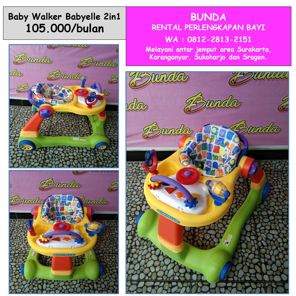BABY WALKER BABYELLE 2IN1 01