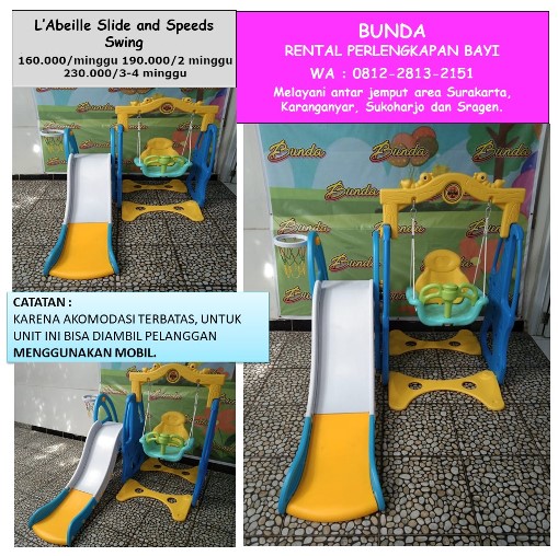 L'ABEILLE SLIDE AND SPEEDS SWING