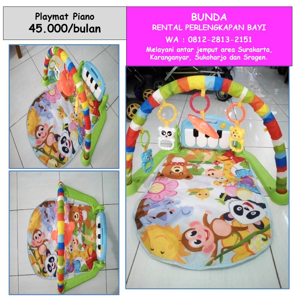 PLAYMAT PIANO KUNING