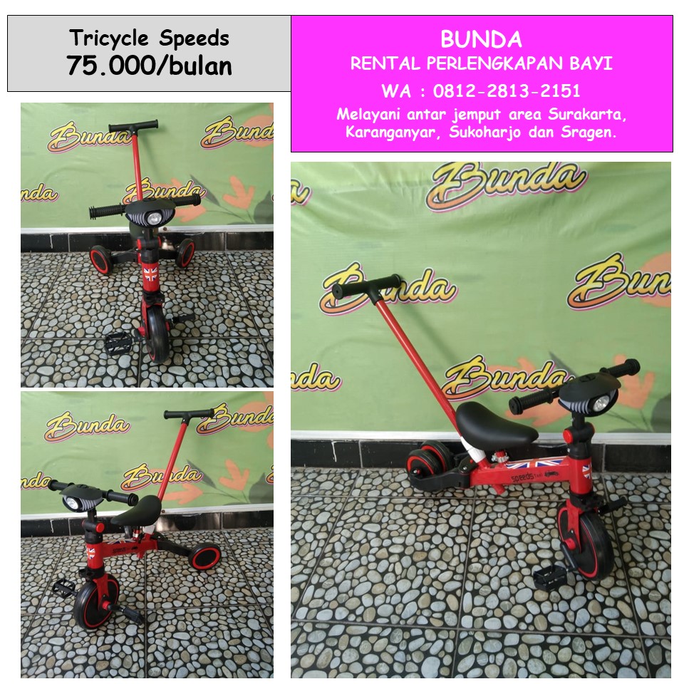 TRICYCLE BIKE 4 IN 1