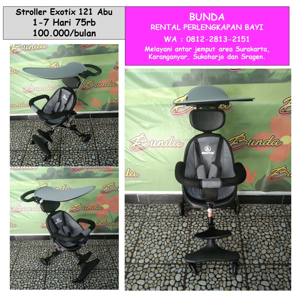 STROLLER EXOTIC 121 ABU