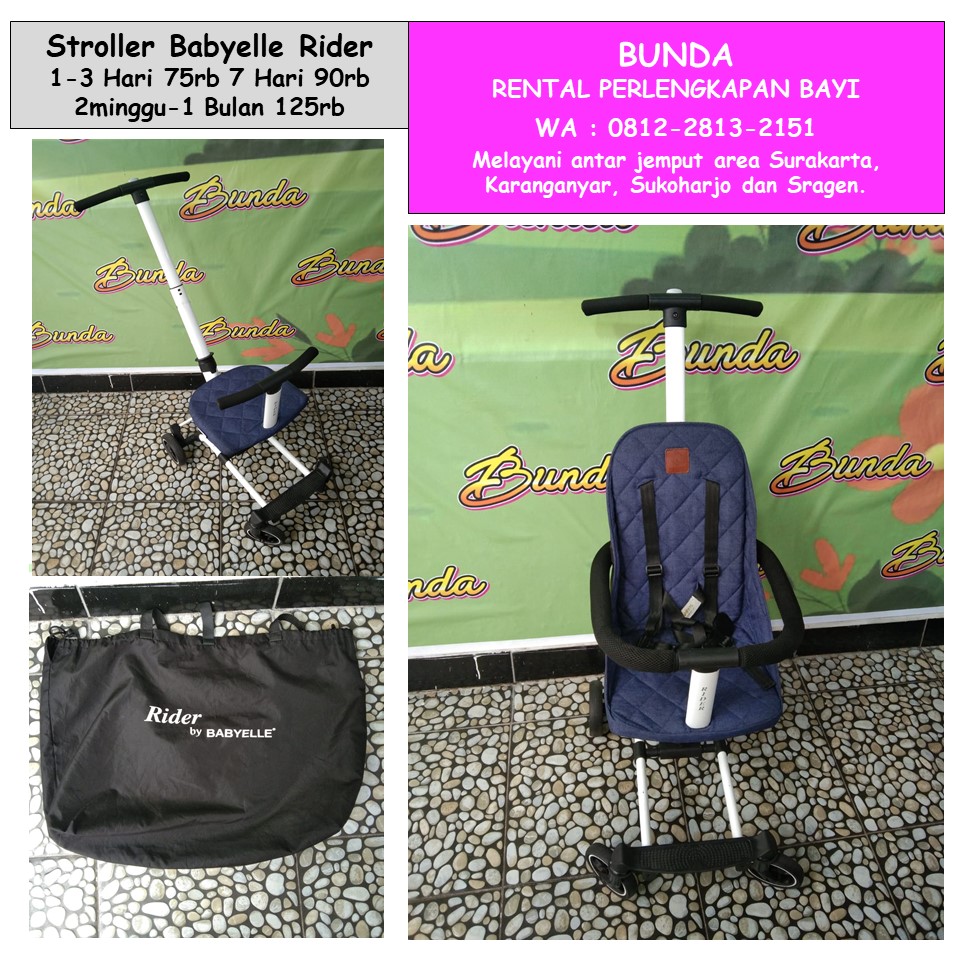 STROLLER BABYELLE RIDER NAVY