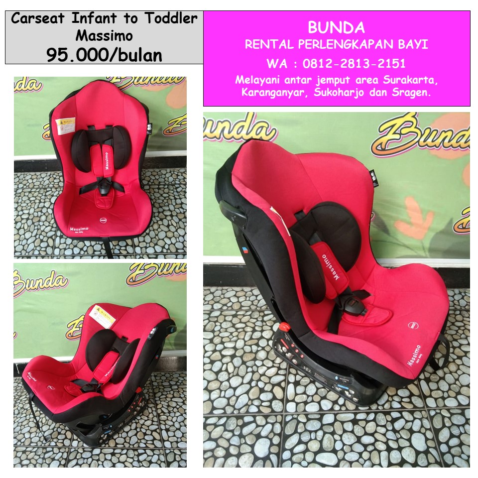 CARSEAT INFANT TO TODDLER MASSIMO