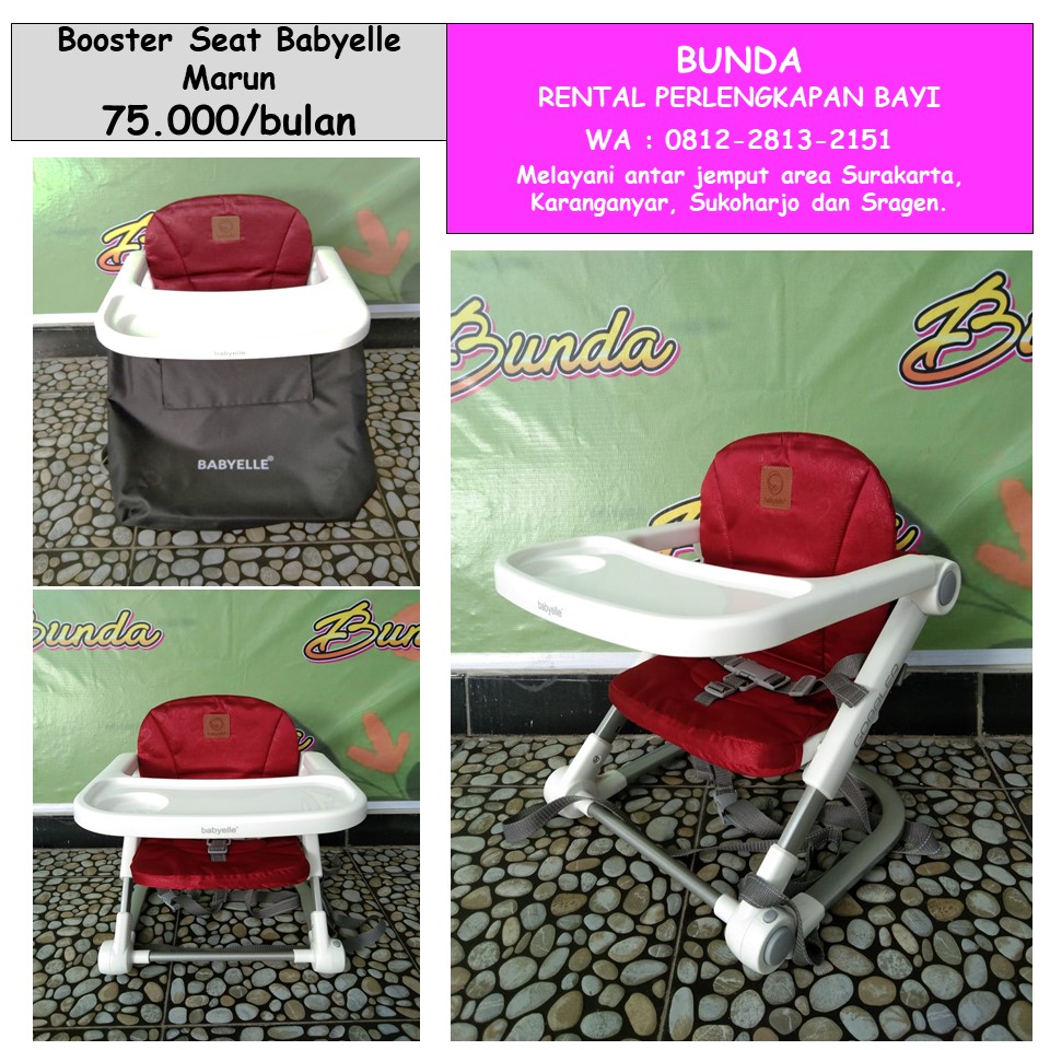 BOOSTER SEAT BABYELLE MARUN