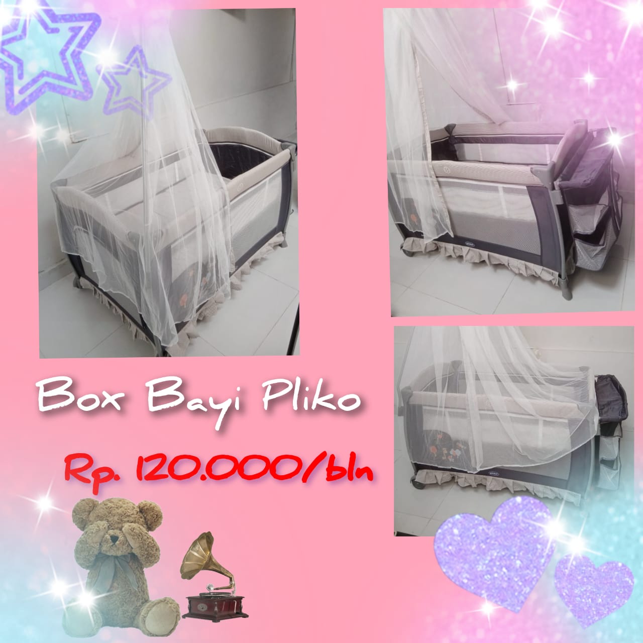 BOX BAYI PLIKO GREY
