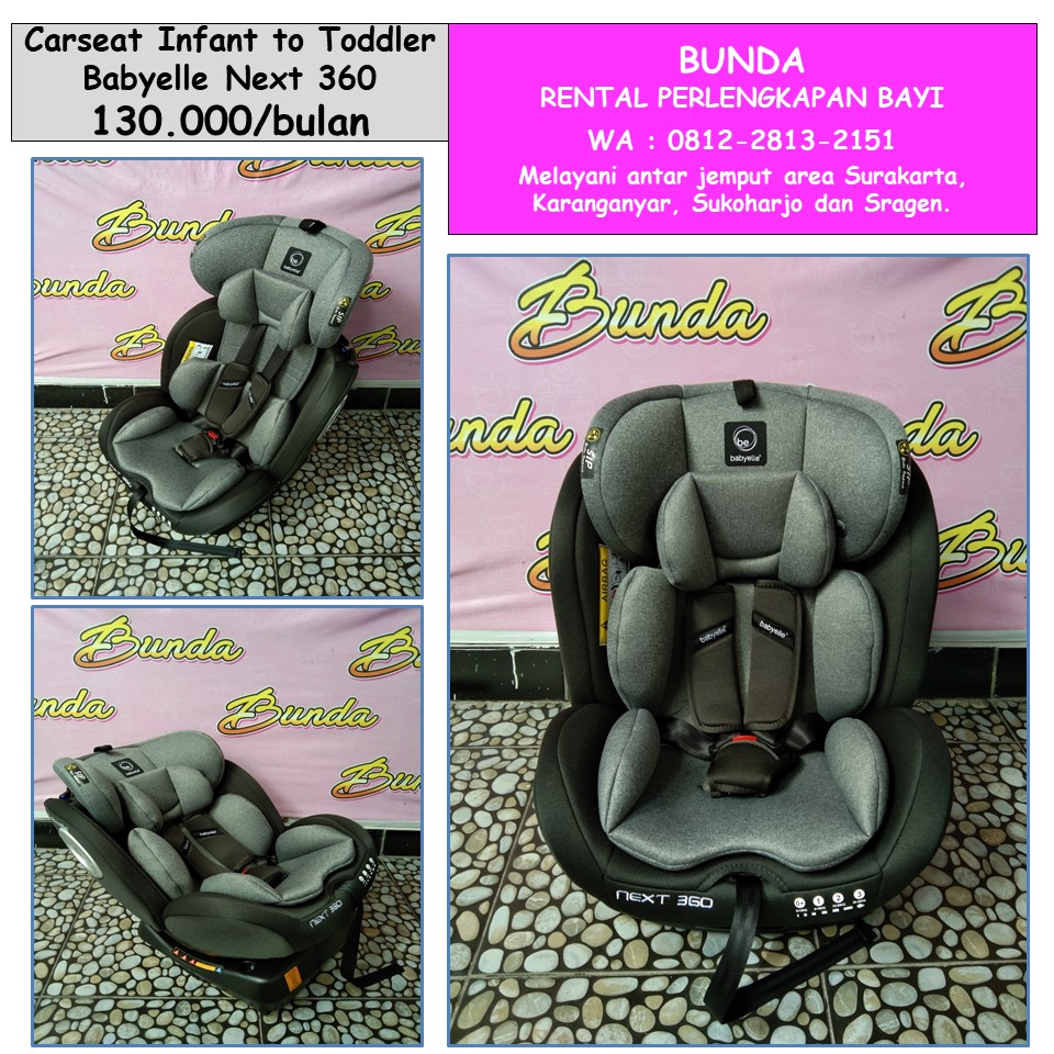 CAR SEAT INFANT TO TODDLER BABYELLE NEXT 360