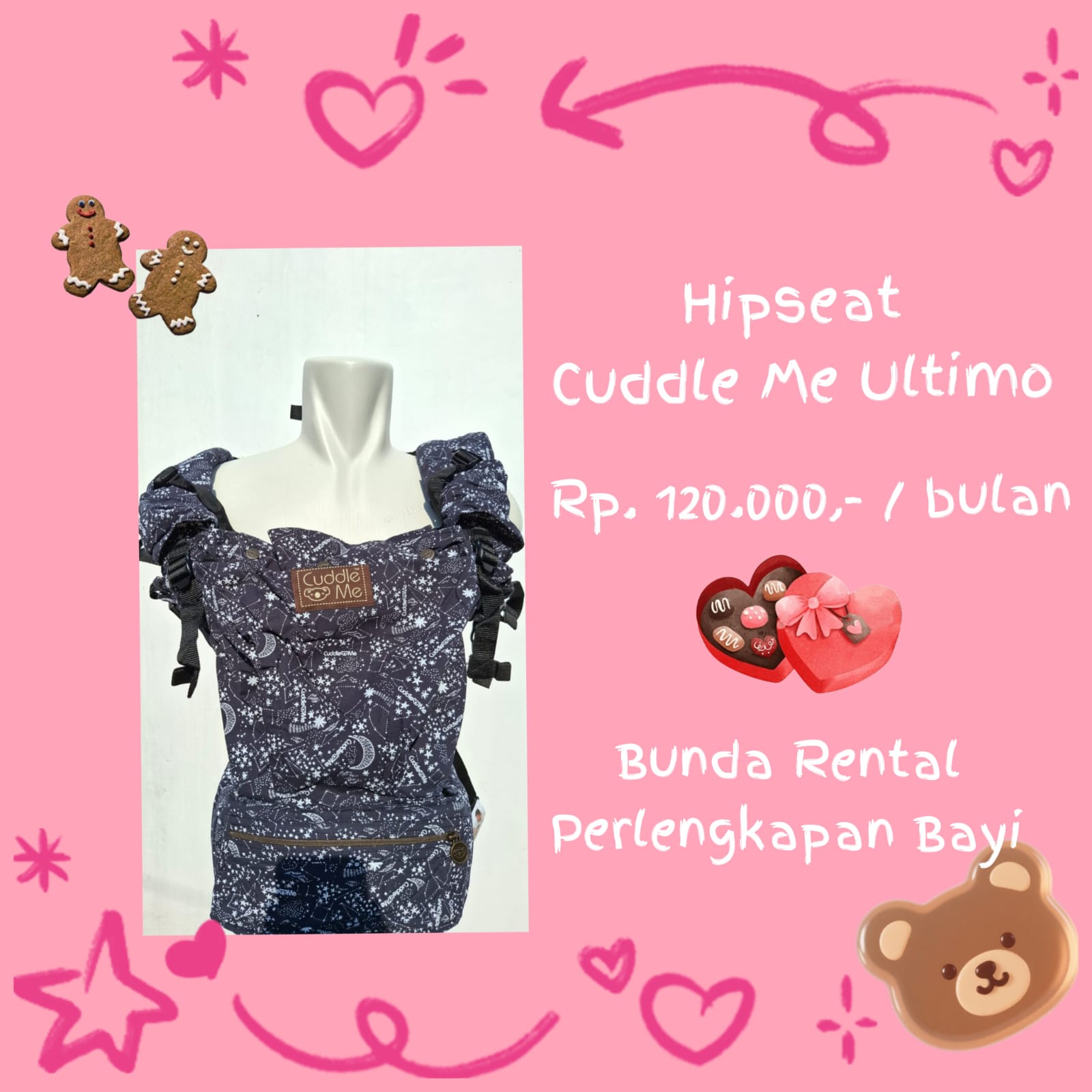 HIPSEAT CUDDLE ME ULTIMO