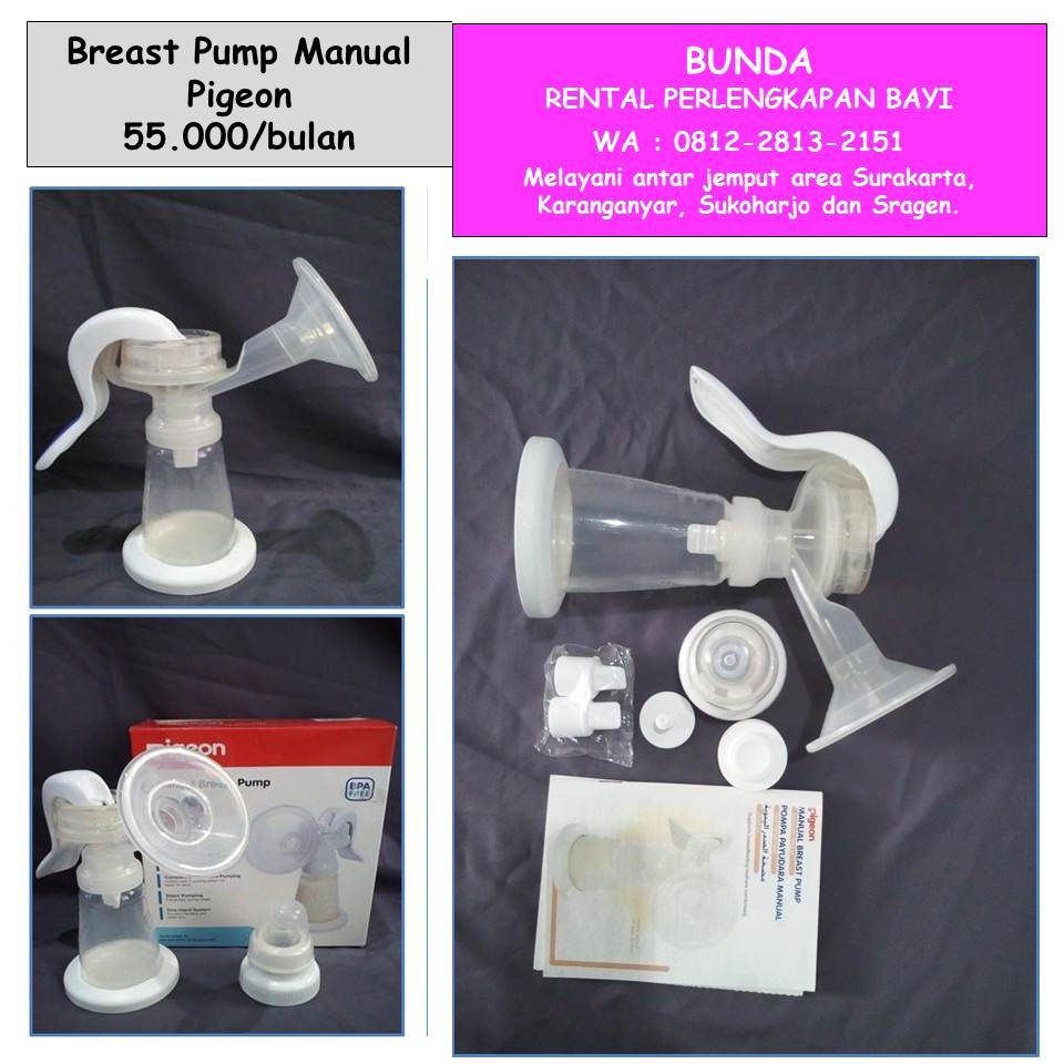 BREAST PUMP MANUAL PIGEON