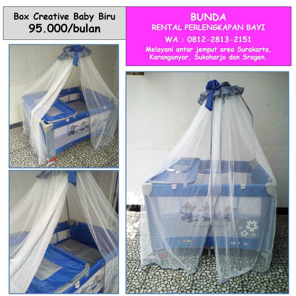 BOX BAYI CREATIVE BABY BIRU