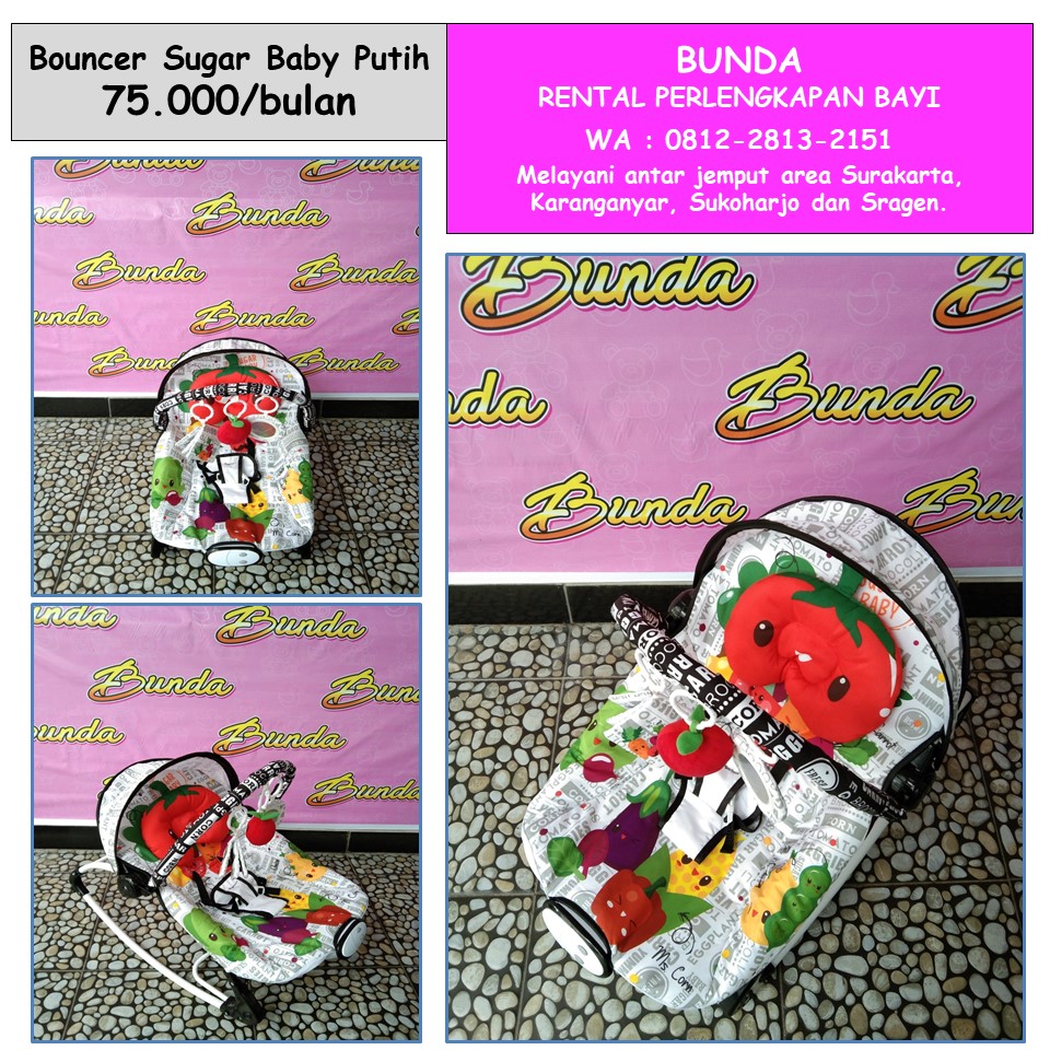 BOUNCER SUGAR BABY PUTIH